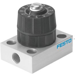 GRP-70-1/8-AL limiteur de débit unidirectionnel de précision