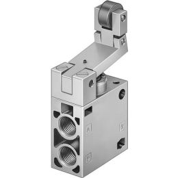 LO-3-1/4-B Distributeur à levier à galet escamotable
