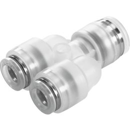 NPQP-Y-Q8-Q6-FD-P10 push-in Y-connector