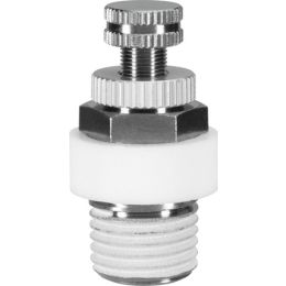 VFFK-C-K-M5-P flow control/silencer