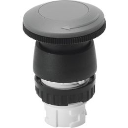PR-22-RT mushroom pushbutton with detent