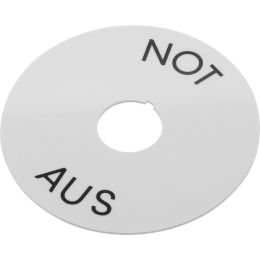 BZ-6-30 inscription label