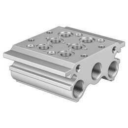 PRS-3/8-2-B manifold block