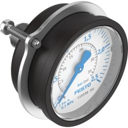 FMA-50-2,5-1/4-EN flanged pressure gauge