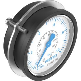 FMA-63-10-1/4-EN flanged pressure gauge