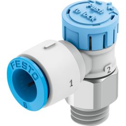 VFOE-LS-T-R18-Q8 one-way flow control valve
