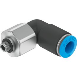 QSRL-M5-6 push-in L-fitting, rotatable